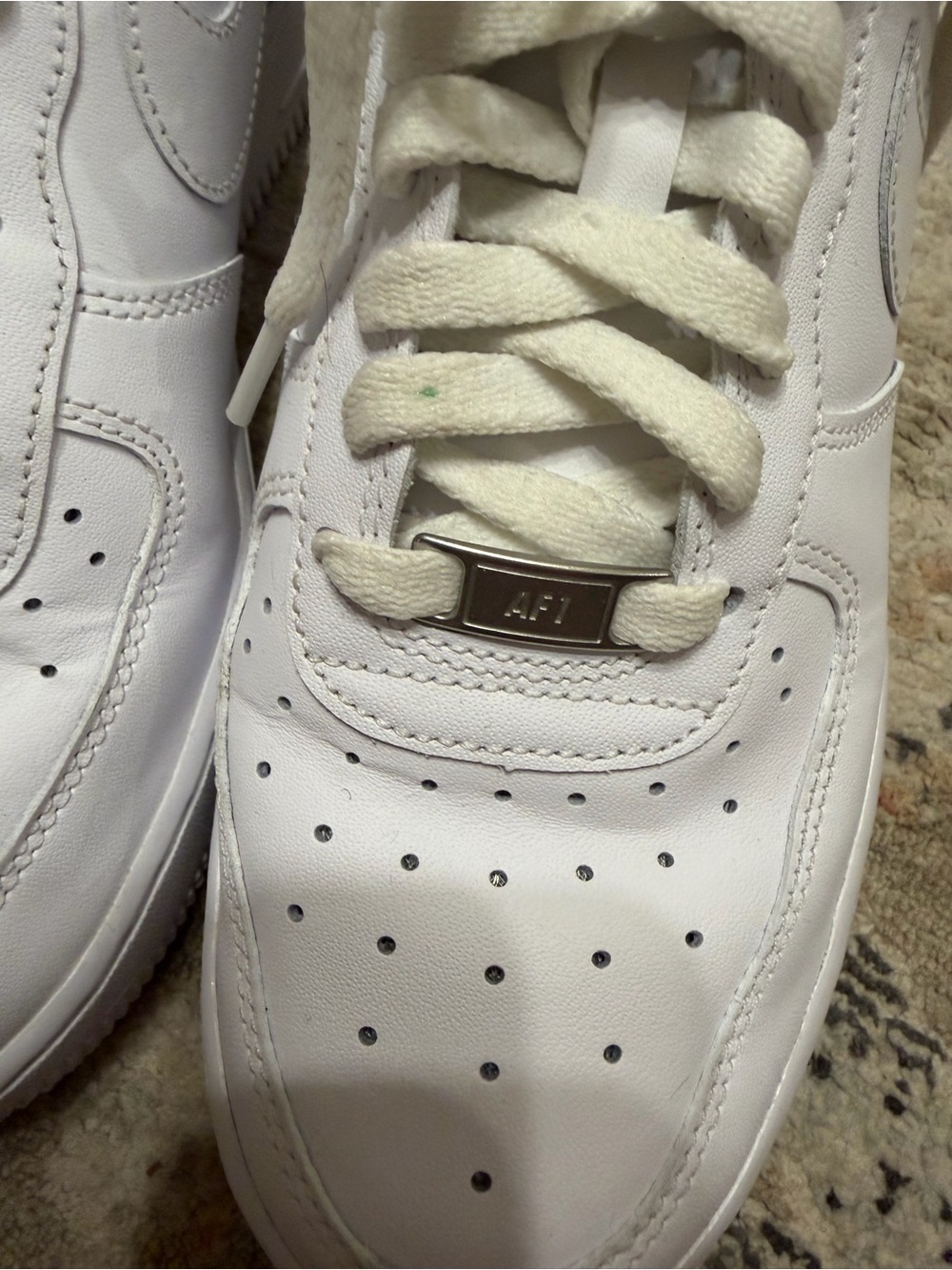 Nike All-White Low-Top Sneakers - Picture 2 of 10